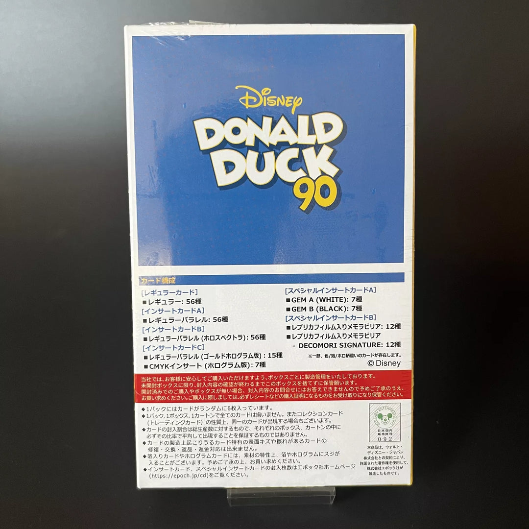 Donald Duck 90th Anniversary Premium Collection Cards Sealed New Box Japan 2024