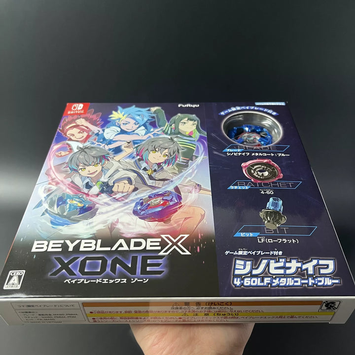 BEYBLADE X XONE SWITCH Software + DLC & Shinobi Knife 4-60LF 2024 Sealed New