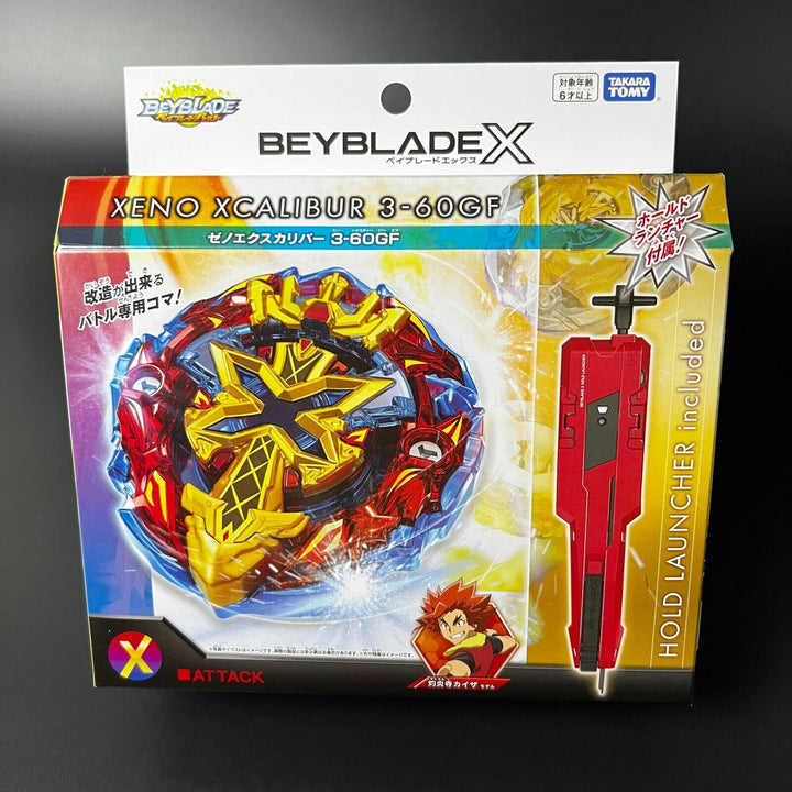 BEYBLADE X BX-00 Starter XENO XCALIBUR 3-60GF Japan 2025 Sealed New