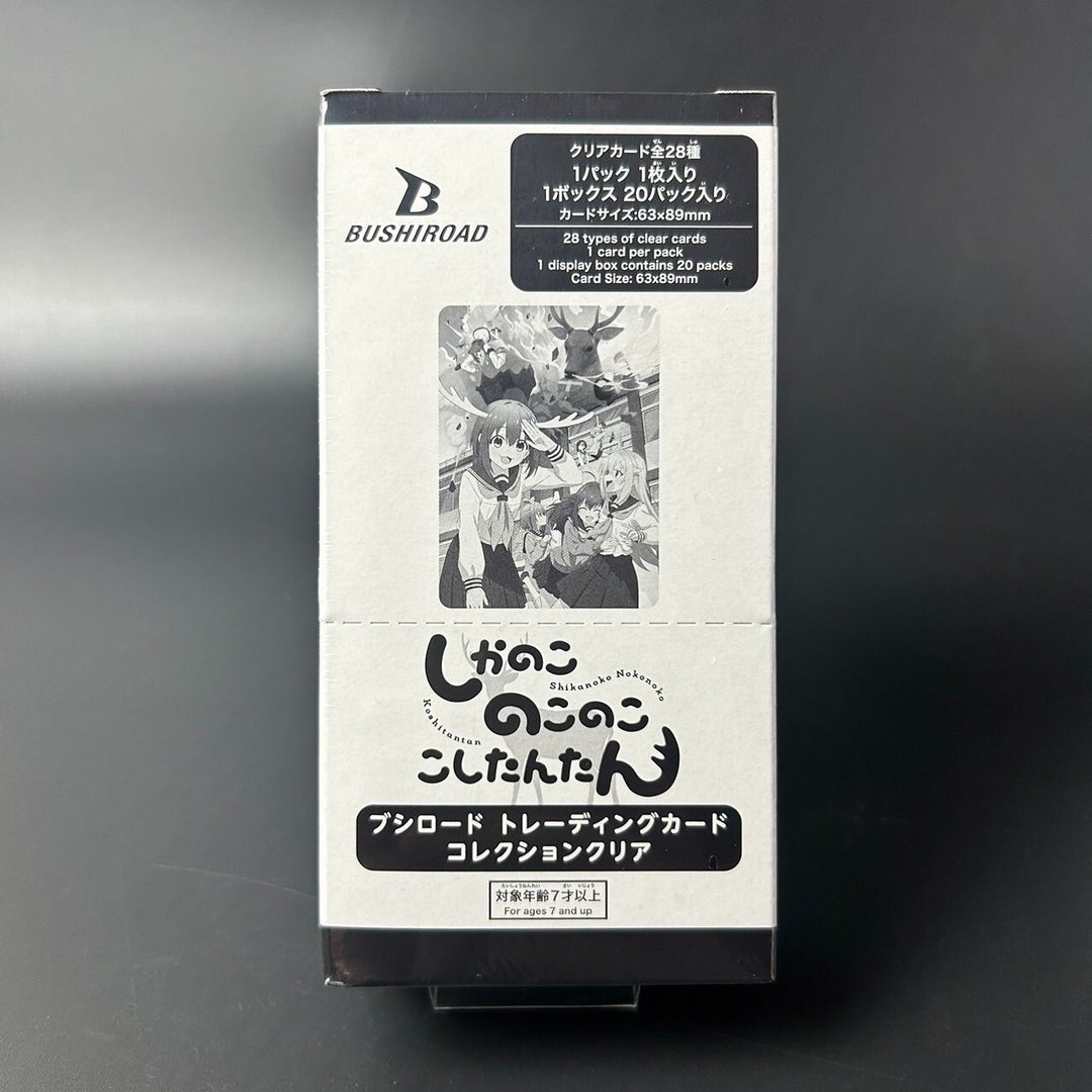 BUSHIROAD TRADING CARD COLLECTION CLEAR My Deer Friend Nokotan Sealed Box Japan