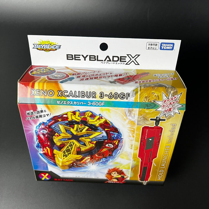 BEYBLADE X BX-00 Starter XENO XCALIBUR 3-60GF Japan 2025 Sealed New
