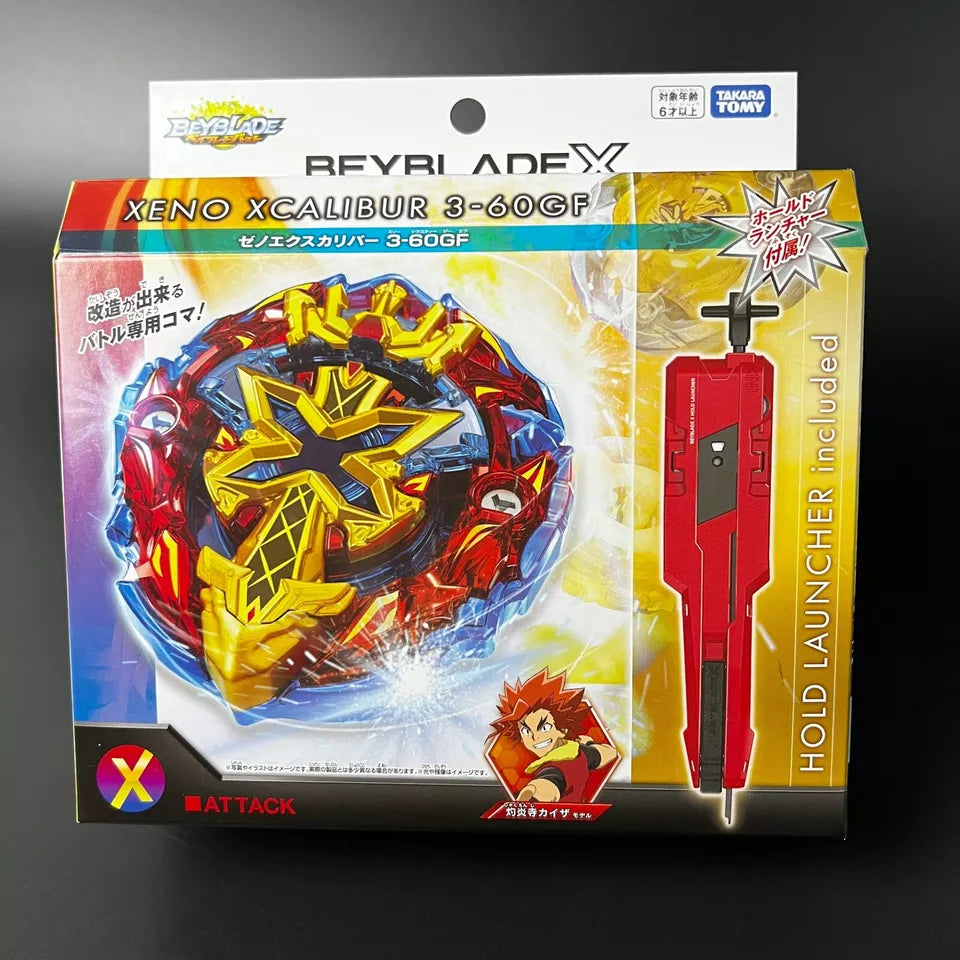 BEYBLADE X BX-00 Starter XENO XCALIBUR 3-60GF Japan 2025 Sealed New